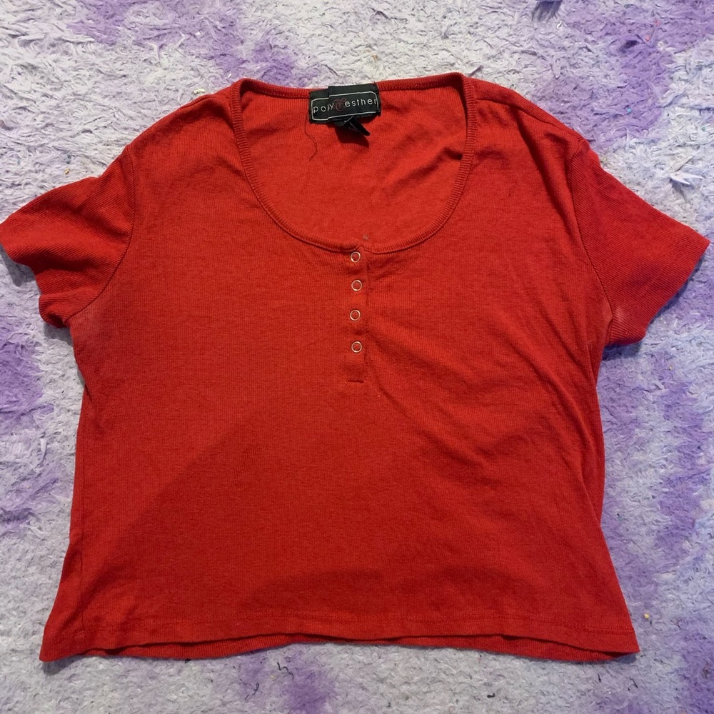 Red Croptop